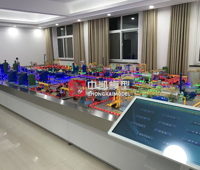 采油礦場集輸實訓(xùn)仿真模型